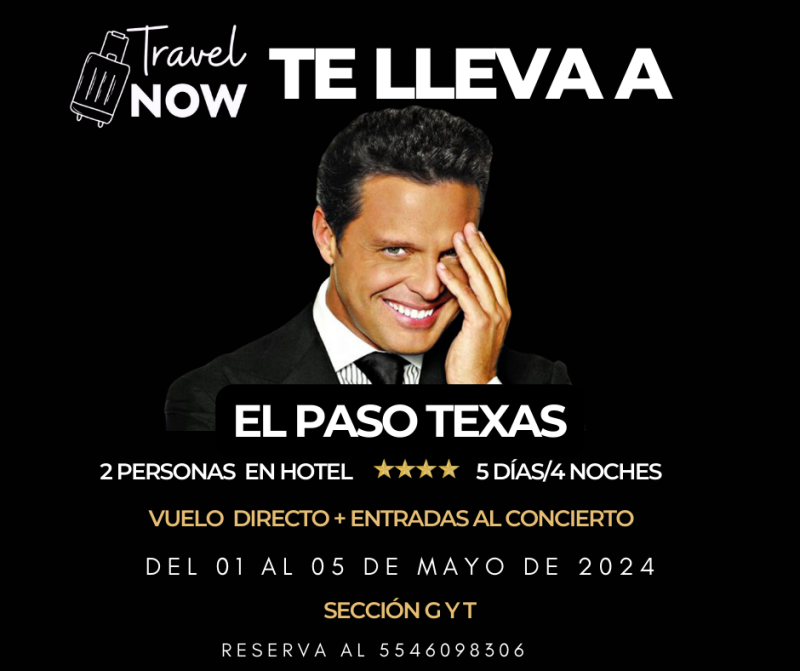 Luis Miguel en El Paso Texas