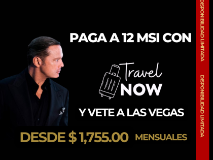 Luis Miguel en las Vegas sin Avión