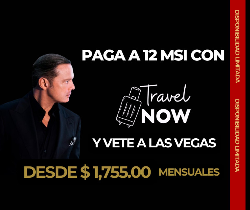 Luis Miguel en las Vegas sin Avión